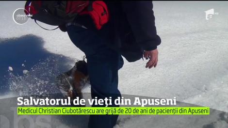 Un medic din Bucureşti străbate 15 kilometri zilnic prin nămeţi să-şi vadă pacienţii