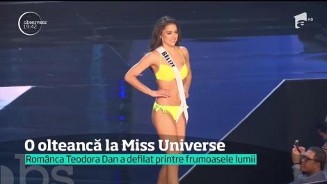 O româncă este printre frumoasele lumii. O olteancă a prins finala Miss Univers