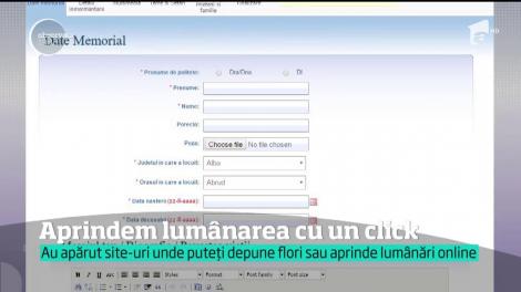 Românii inventează orice. Acum putem aprinde lumânări celor ce nu mai sunt cu un click pe internet