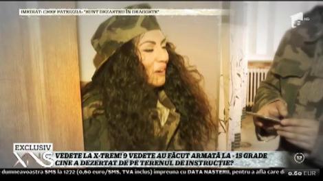 Vedete la X-trem! Nouă vedete au făcut armată la minus 15 grade