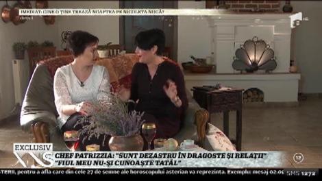 Chef Patrizia Paglieri:"Sunt dezastru în dragoste și relații"