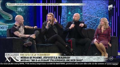 Mihai Mitoșeru și Noemi, jefuiți la Madrid "Mi s-a furat telefonul de sub nas"