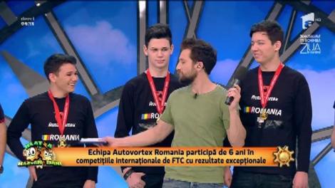 Autovortex, copiii care construiesc roboți pentru România!