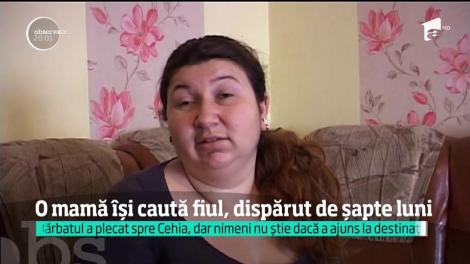 O mamă din Bistriţa-Năsăud îşi caută cu disperare fiul de mai bine de şapte luni
