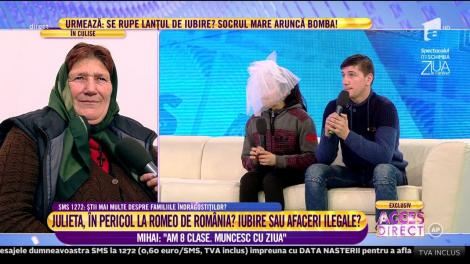 Romeo și Julieta de Dâmboviţa. Soacra mare: ”Fiul meu s-a îmbătat și a venit fără haine acasă!”