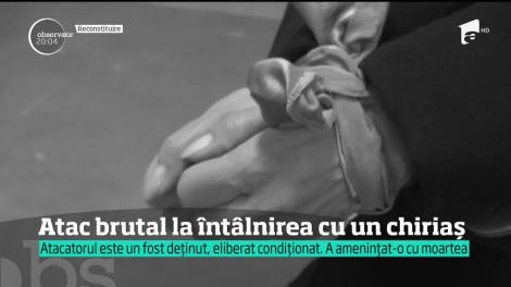 Atacată cu un cuțit la întâlnirea cu presusupul chiriaş