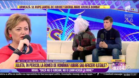 Povestea de dragoste dintre Romeo și Julieta de Dâmboviţa. Mihai: ”Am opt clase. Muncesc ziua”
