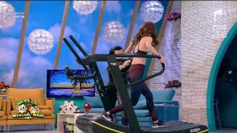 Fitness la Neatza! Antrenament cu Skillmill, singura bandă de alergare nemotorizată
