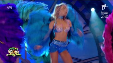 Au dansat de le-au sărit fulgii! Flavia Mihăşan, dans super sexy