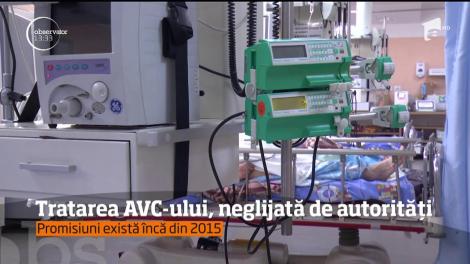 Tratarea AVC-ului, neglijată de autorități