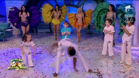 Demonstraţie de capoeira, la Neatza