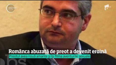 Românca abuzată de un preot italian a devenit eroină