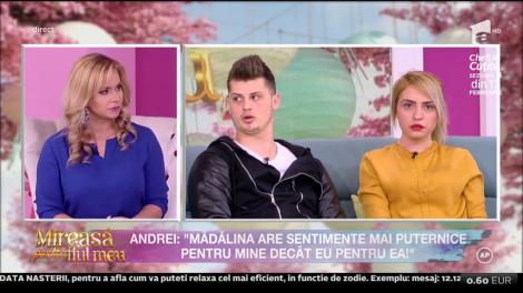 Povestea dintre Mădălina și Andrei se stinge înainte să înceapă: ”Dacă ții la cineva, îî dai drumul și, dacă ține cu adevărat la tine, se întoarce"