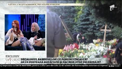 Test de cultură religioasă pentru Denisa și Raluca de la Bambi. De ce postează non-stop rugăciuni pe Facebook: "Acum, vă așezați în genunchi"