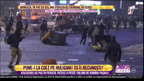 Atacatorii care au pus în pericol viețile a peste 100.000 de români pașnici aflați în Piaţa Victoriei