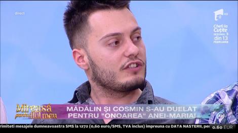 Mădălin și Cosmin s-au duelat pentru Ana-Maria, dar au ajuns la jigniri: ”De-o babardeală tot iese!”