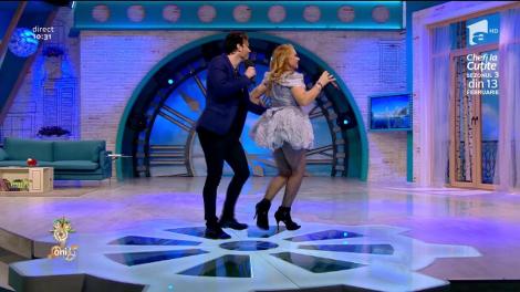 46 de ani, cu... ”spatele” la vedere! Dansul Marianei Calfa nu e de ratat! Feat. Alexandru Spiridon, cântă "Prizoniera mea"