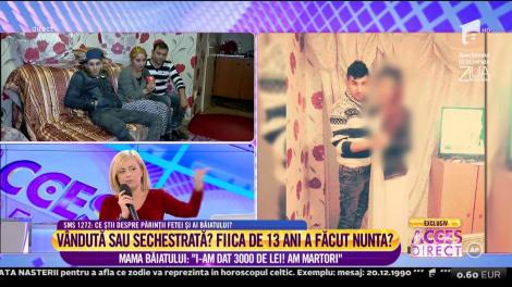 Vândută sau sechestrată. Copila: "Relaţia noastră a fost pe Internet"