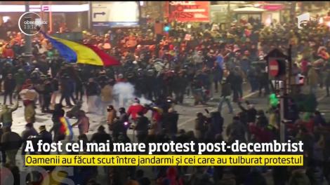 A fost cel mai mare protest post-decembrist