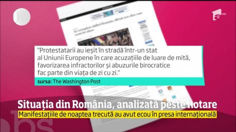 Situația din România, analizată peste hotare
