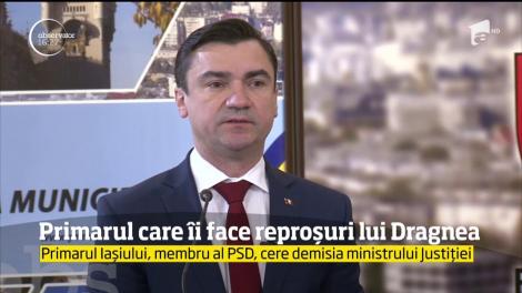 Primarul pesedist care cere demisia ministrului Justiţiei, Florin Iordache!