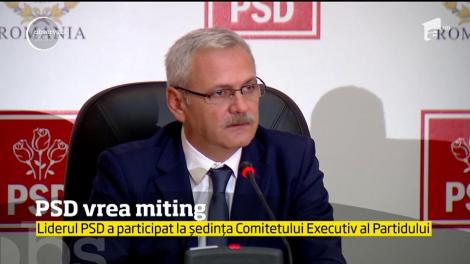 Liviu Dragnea, primele declarații după întâlnirea PSD