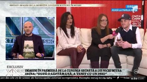 Nicolae Mitea s-a căsătorit civil cu Irina: "Ne-am îndrăgostit într-o cafenea!"