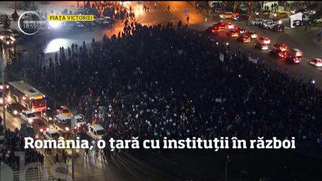 România, o țară cu instituții în război