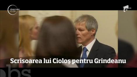 Fostul premier, Dacian Cioloş, i-a transmis un mesaj actualului şef al Executivului, Sorin Grindeanu