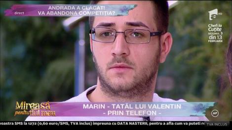 Tatăl lui Valentin: ”Îl dau în judecată! Să probeze tot ce a spus”
