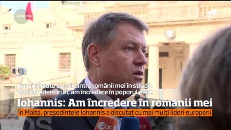 Preşedintele le-a vorbit jurnaliştilor străini despre situaţia României