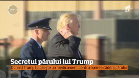 Donald Trump foloseşte un medicament pentru oprirea căderii părului
