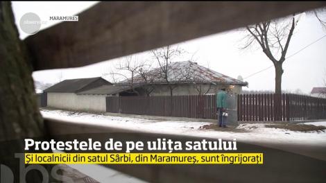 Cum s-au văzut protestele pe uliţa satului