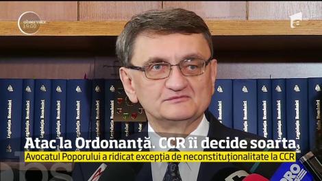 Atac la Ordonanţă. CCR îi decide soarta!