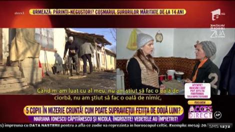 Cinci copii în mizerie cruntă! Mariana Ionescu Căpitănescu, Nicola și Mike Diamondz le sar în ajutor