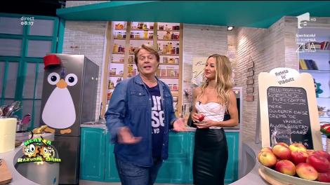 Desert super ieftin şi delicios: Mille feuille cu mere coapte şi cremă de vanilie