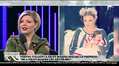 O vedetă de la noi a pătit-o rău! Iubitul italian i-a făcut maşina breloc, la propriu! "A făcut-o cât un cub mic"