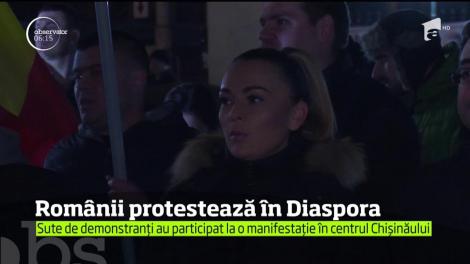 Românii protestează și în Diaspora