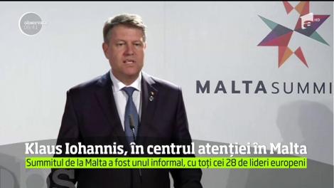 Protestele uriaşe din România sunt în centrul atenţiei şi la Summitul European informal, din Malta