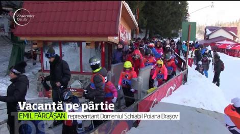 Încă din prima zi de vacanţă, copiii au dat fuga pe pârtii