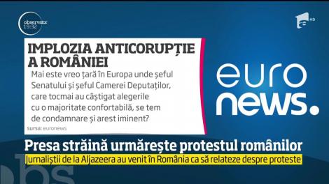 Protestele din România, dezbătute de marile publicaţii străine
