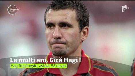 Gheorghe Hagi împlineşte astăzi 52 de ani
