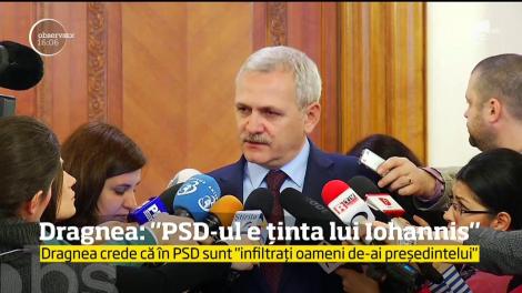 Liviu Dragnea crede că în PSD sunt infiltraţi oameni de-ai preşedintelui