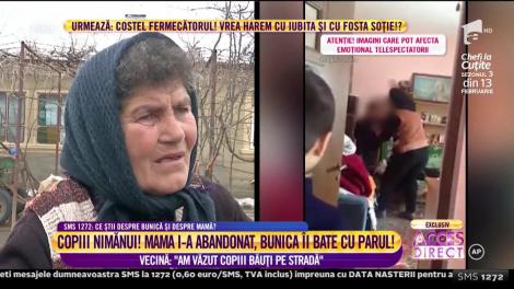 Explicaţiile halucinante ale unei bunici bătăușe: "Doar nu i-am strangulat. Mă consider o bunică foarte bună!"