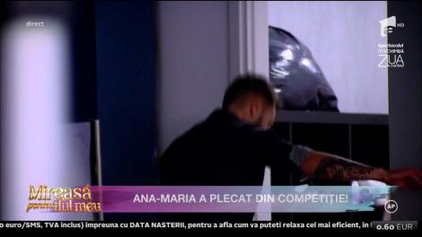 Şoc! Nici nu a intrat bine, că a şi plecat!  Ana-Maria a abandonat iar competiţia "Mireasă pentru fiul meu"