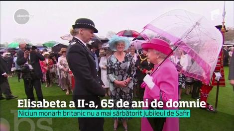 Regina Elisabeta a doua a Marii Britanii, la 65 de ani de la urcarea pe tron
