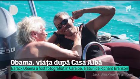 Barack Obama, mai celebru ca atunci când era la Casa Albă! Imaginile din vacanţa în Caraibe, VIRALE pe net: Cum arată acum fostul Președinte