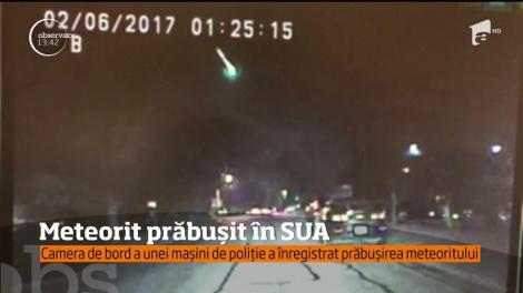 Meteorit prăbușit în SUA