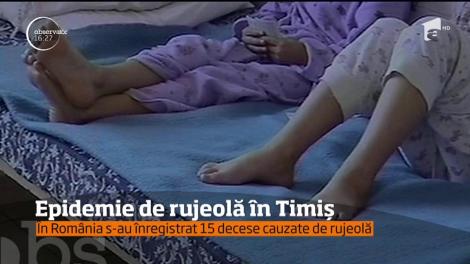 Epidemie de rujeolă în Timiș