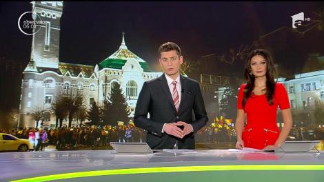 Românii au ieşit din nou în stradă. Mii de oameni în mai multe orașe